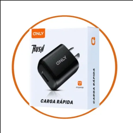 CABEZAL SALIDA USB, CARGA RÁPIDA, ONLY RUSH