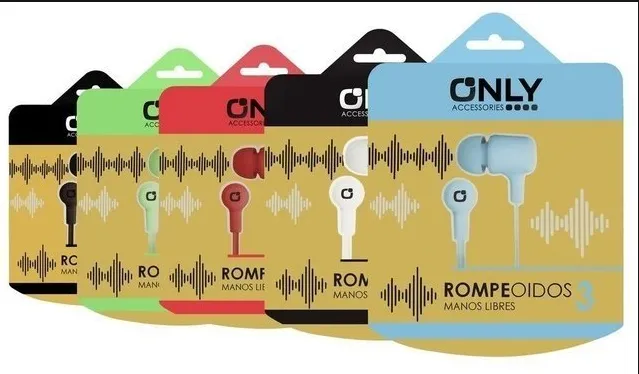 AURICULAR IN EAR ONLY ROMPE OIDOS
