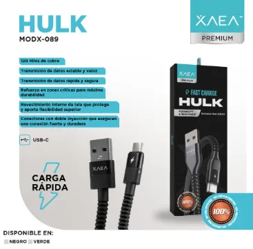 CABLE TIPO C XAEA HULK 4.4 MPHA
