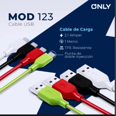 CABLE TIPO C ONLY 2.1