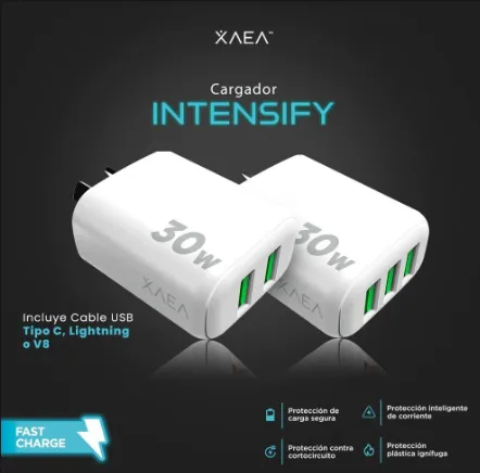 CARGADOR TIPO C PREMIUM XAEA